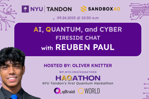 Reuben Paul NYU – Fireside Chat Flyer